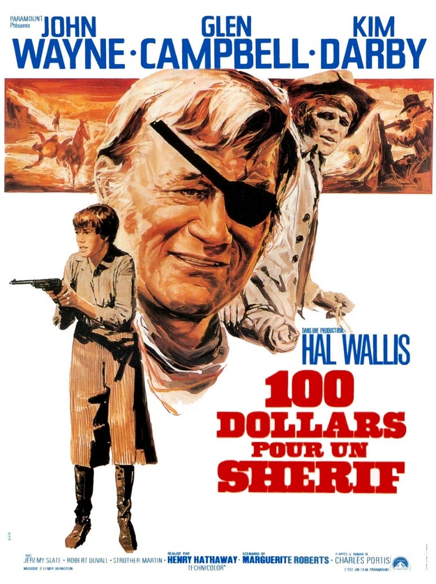 100 dollars pour un shérif - affiche française