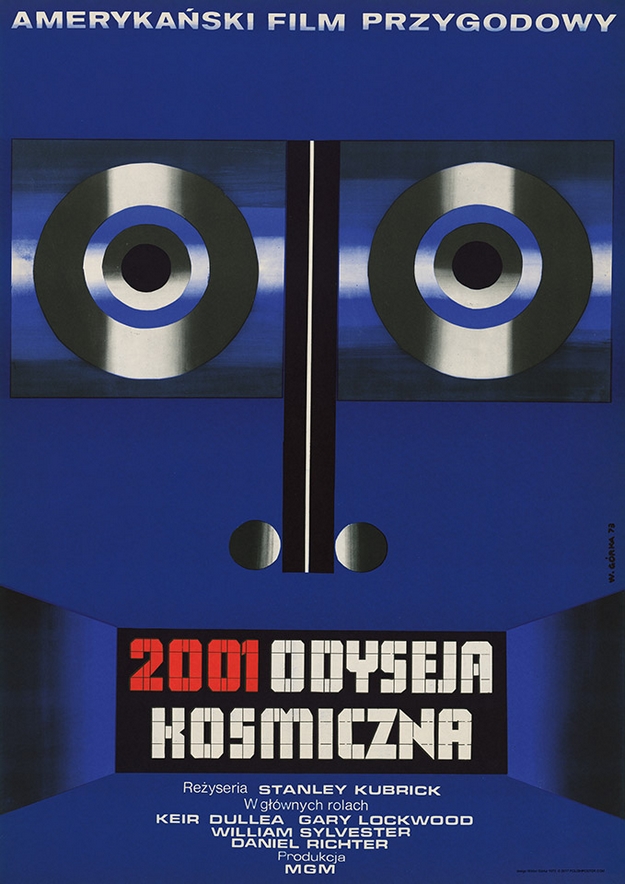 2001 l'odyssée de l'espace - affiche polonaise