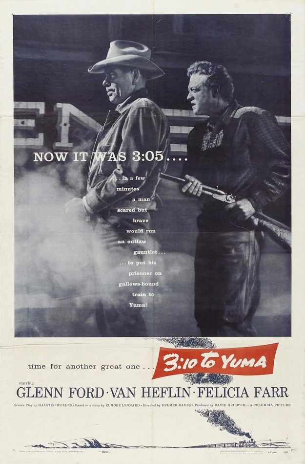 3h10 pour Yuma 1957 - affiche