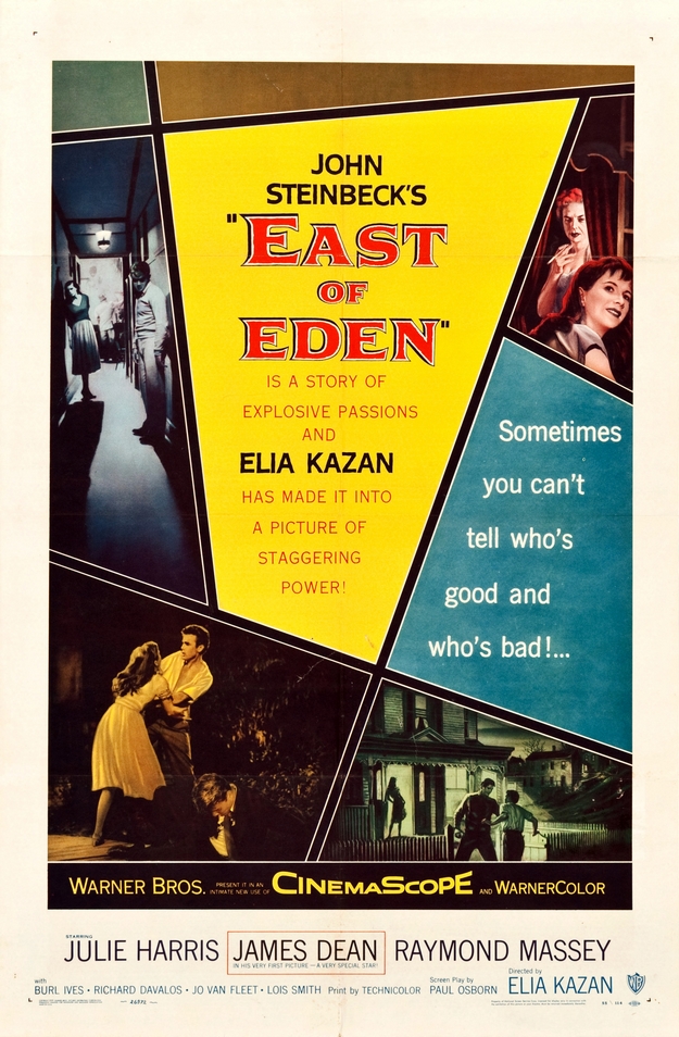 À l'est d'Eden - affiche