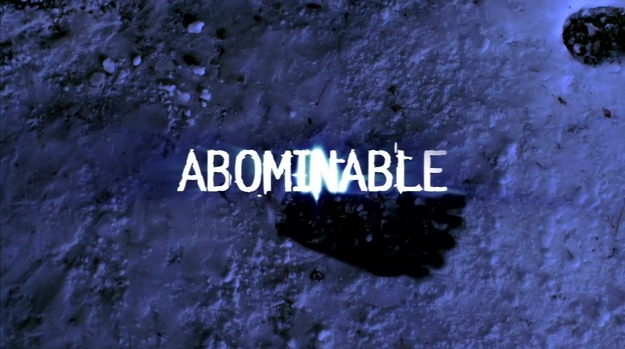 Abominable - générique