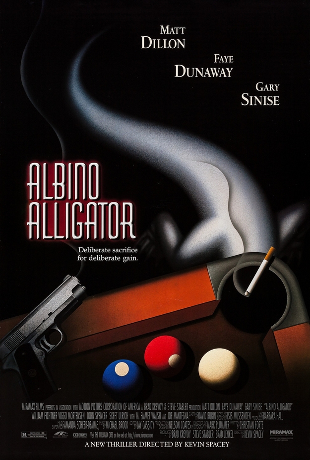 Albino Alligator - affiche