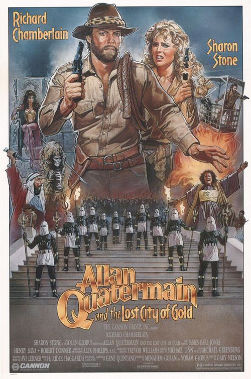 Allan Quatermain et la cité de l'or perdu - affiche