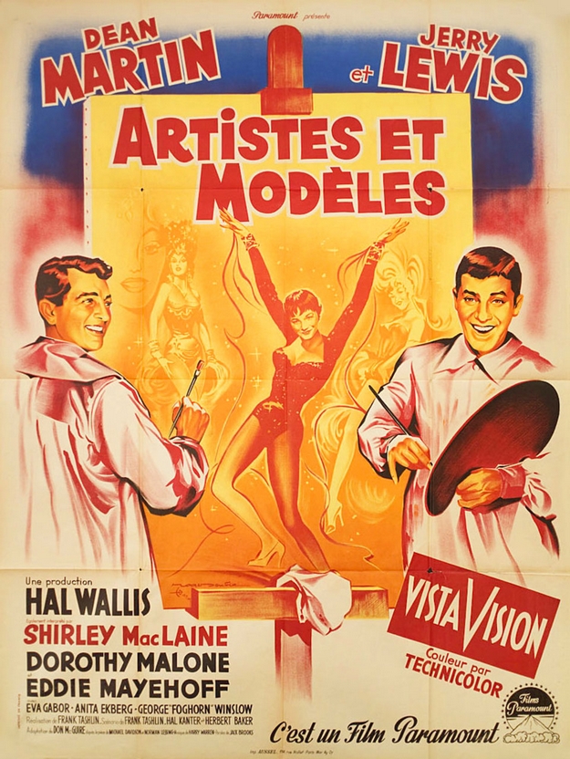 Artistes et modèles - affiche française