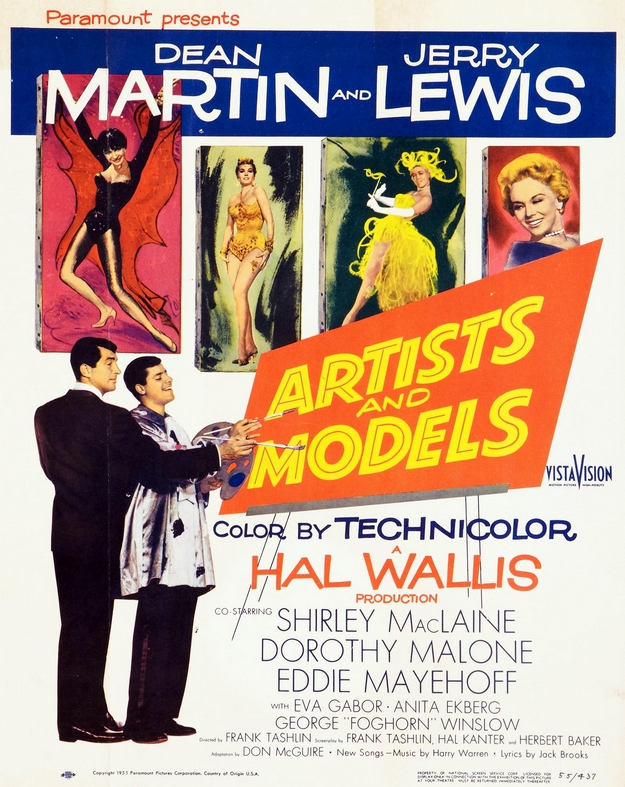 Artistes et modèles - affiche