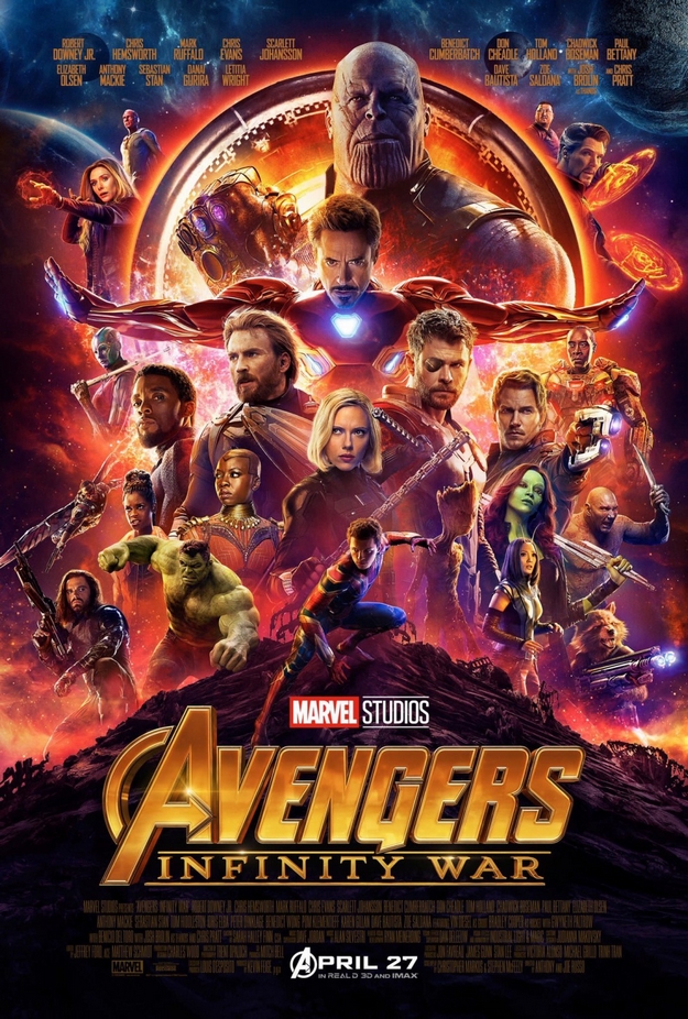 Avengers Infinity War - affiche