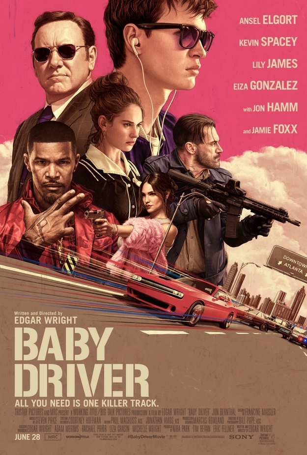 Baby Driver - affiche