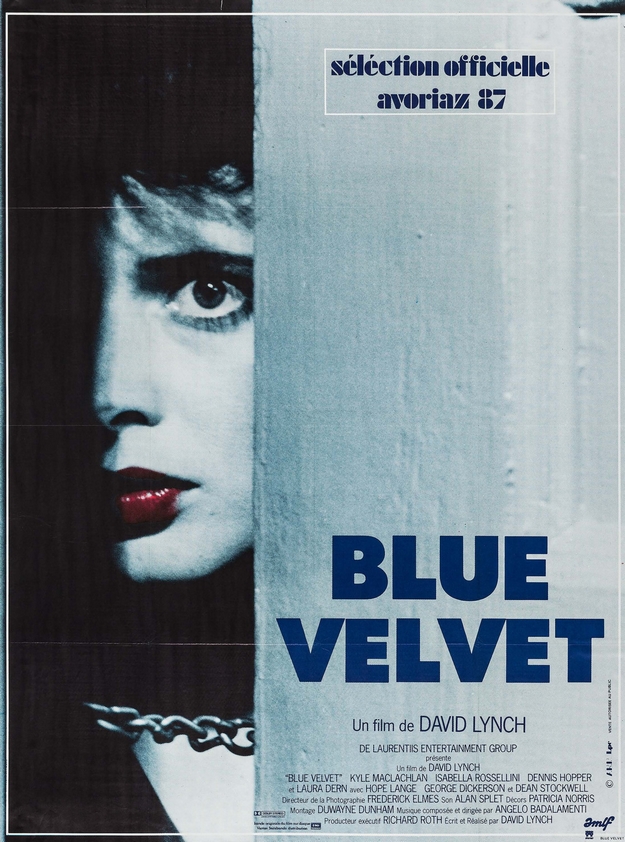 Blue Velvet - affiche française