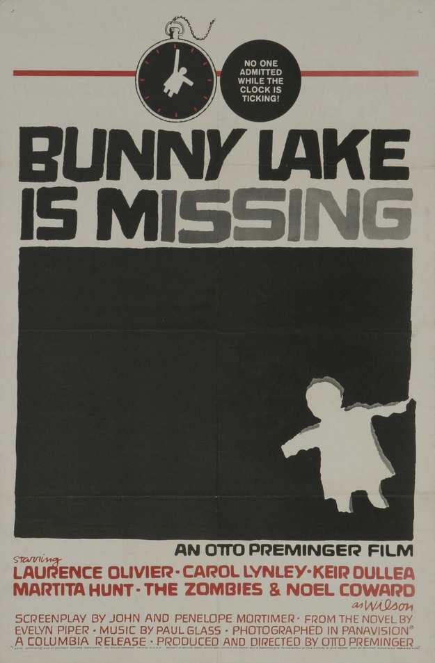 Bunny Lake a disparu - affiche