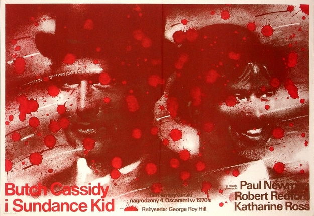 Butch Cassidy et le Kid - affiche polonaise