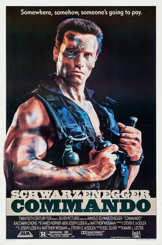 Commando - affiche