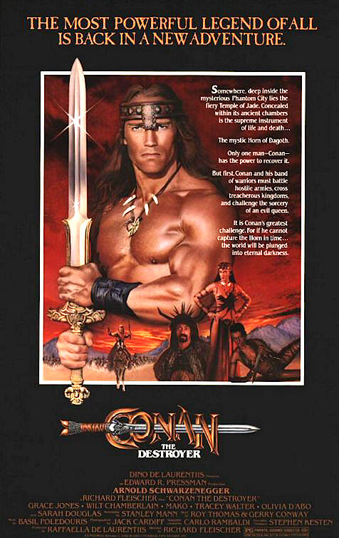 Conan le destructeur - affiche