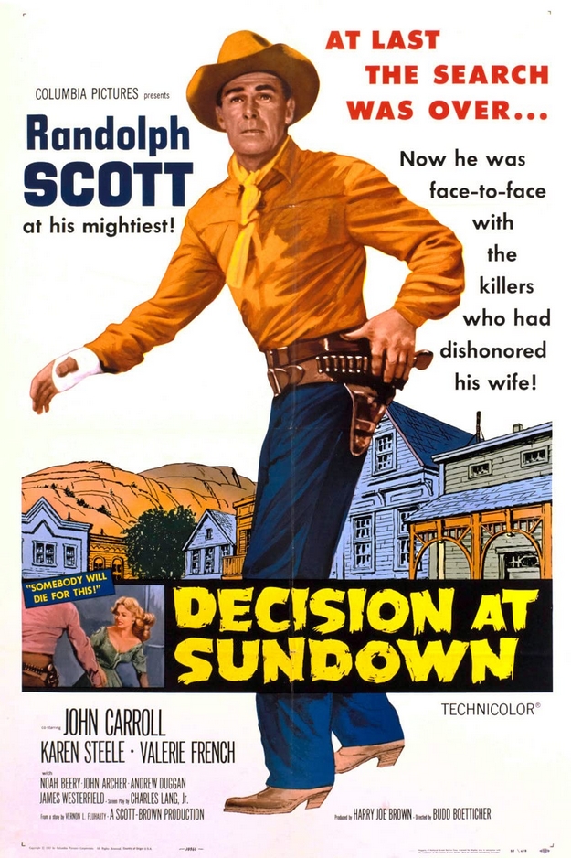 Décision à Sundown - affiche