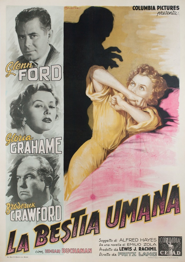 Désirs humains - affiche italienne