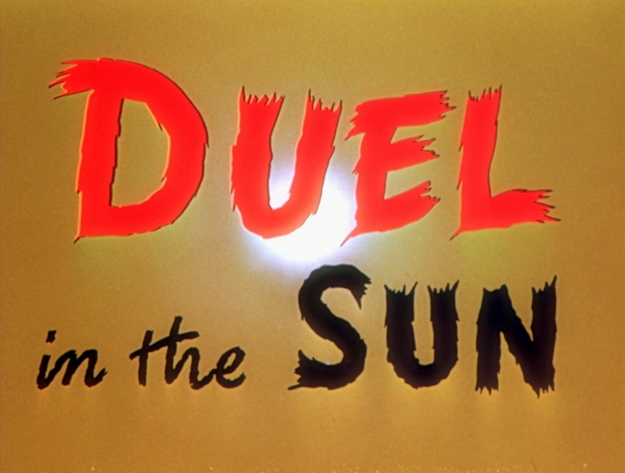 duel au soleil - générique