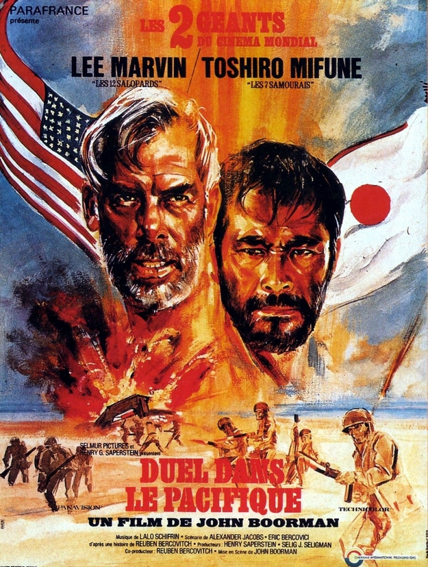 Duel dans le Pacifique - affiche française