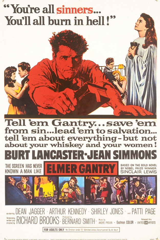 Elmer Gantry - affiche