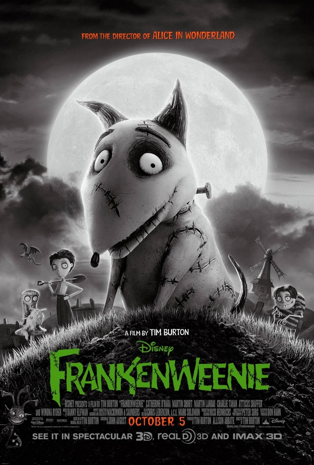 Frankenweenie - affiche