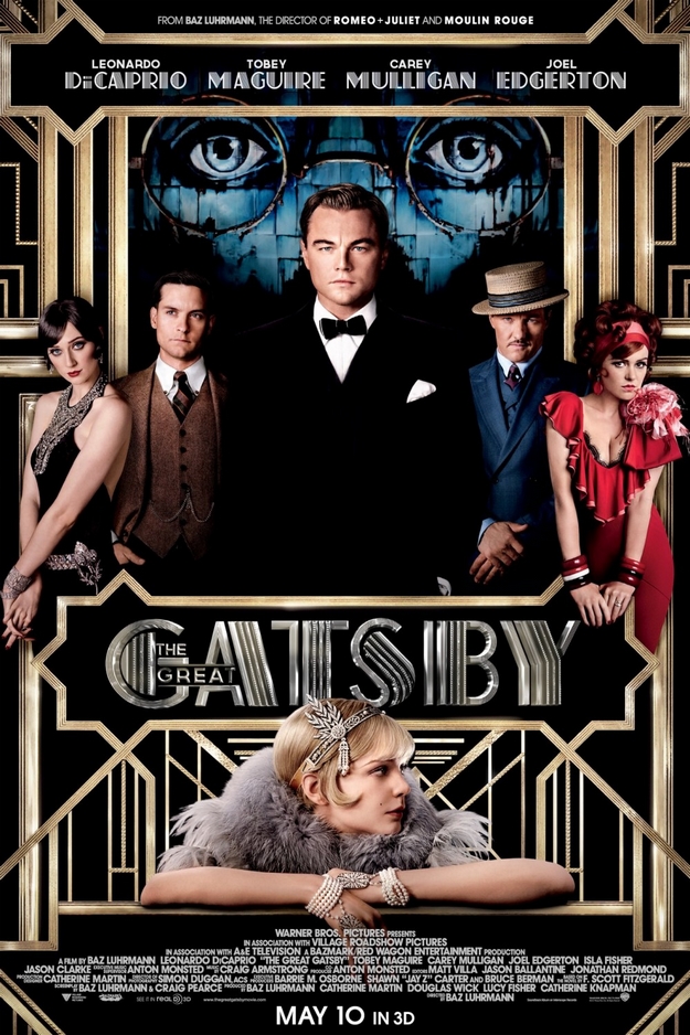 Gatsby le magnifique 2013 - affiche
