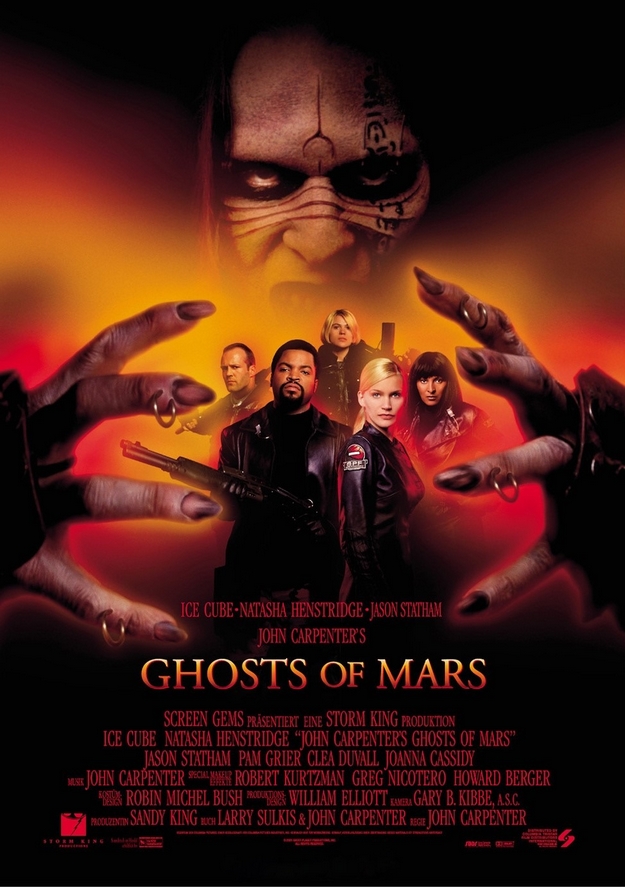 Ghosts of Mars - affiche