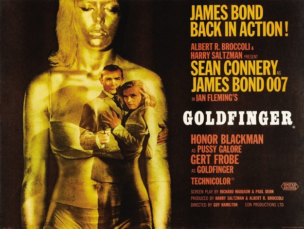 Goldfinger - affiche