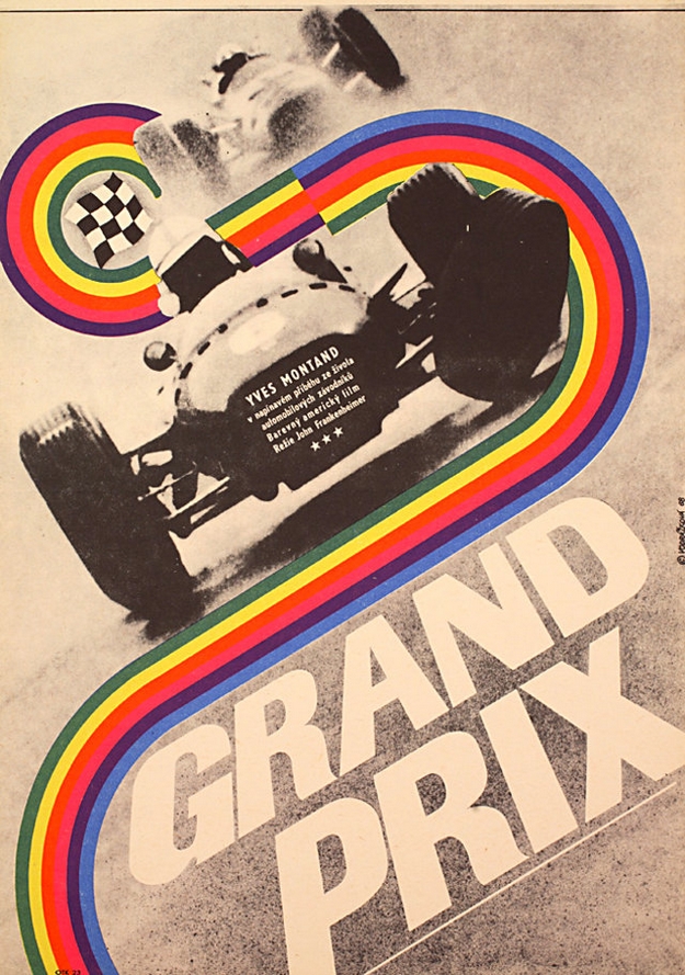 Grand Prix - affiche tchèque