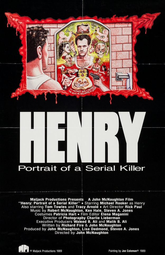 Henry portrait d'un serial killer - affiche