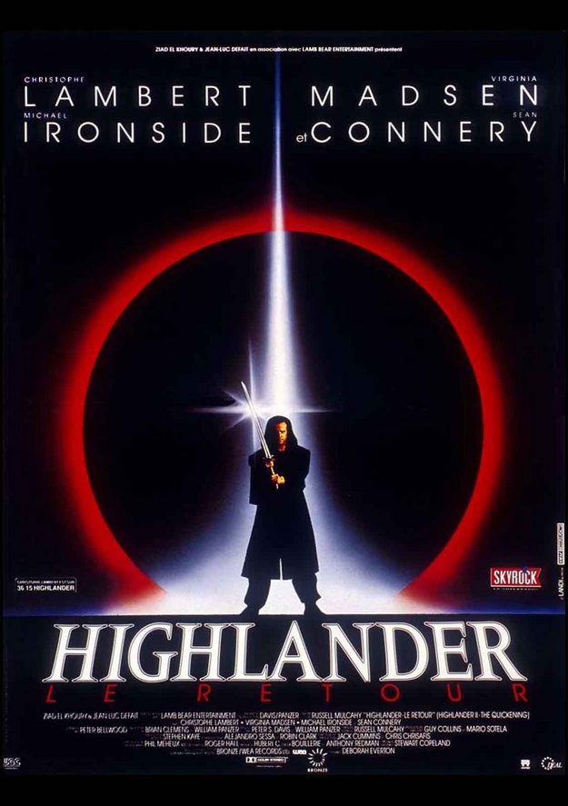 Highlander le retour - affiche française