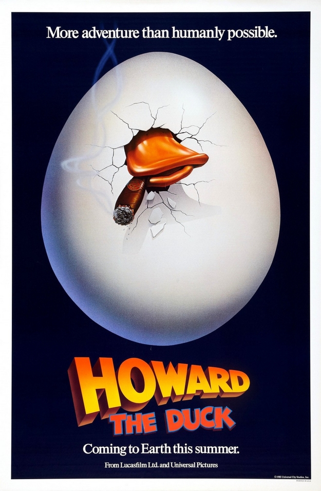 Howard une nouvelle race de héros - affiche