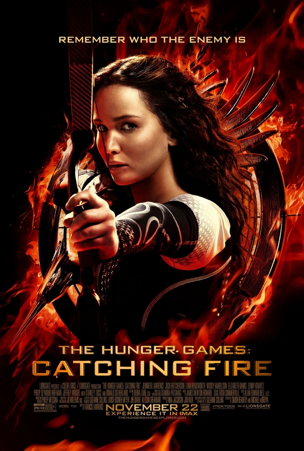 Hunger Games l'embrasement - affiche