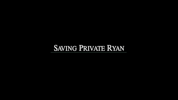 Il faut sauver le soldat Ryan - générique