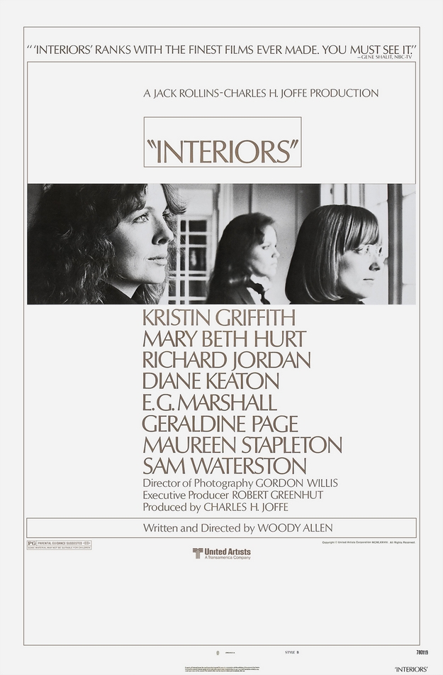 Intérieurs - affiche