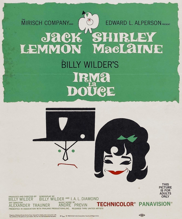 Irma la douce - affiche