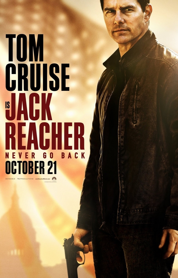 Jack Reacher Never Go Back - affiche