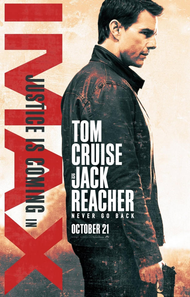 Jack Reacher Never Go Back - affiche