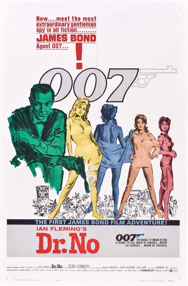 James Bond 007 contre Dr. No - affiche