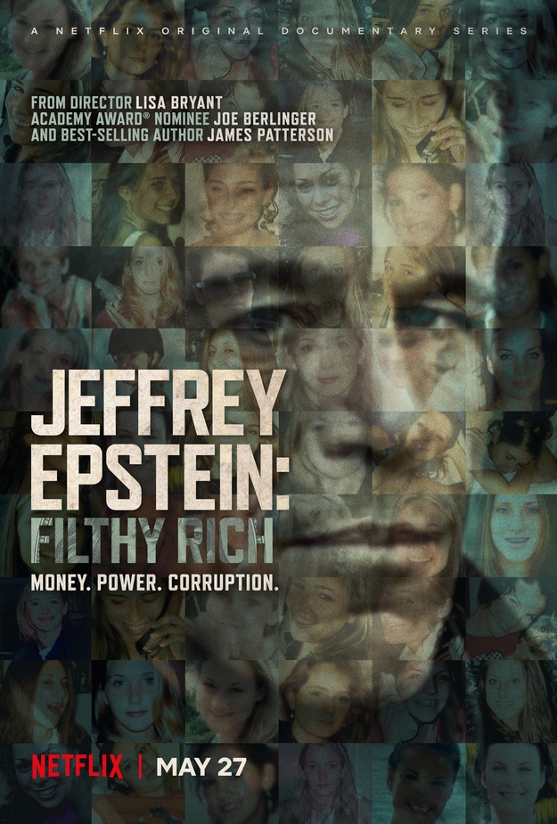 Jeffrey Epstein pouvoir argent et perversion - affiche