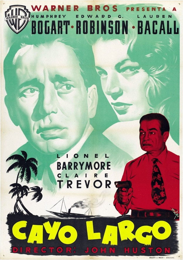 Key Largo - affiche espagnole