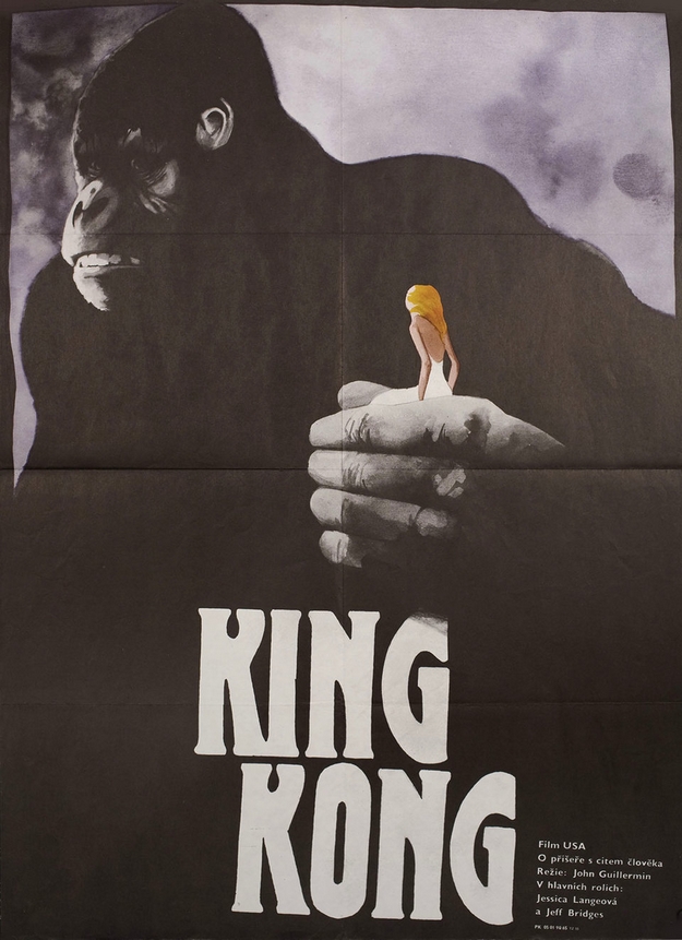 King Kong - affiche tchèque