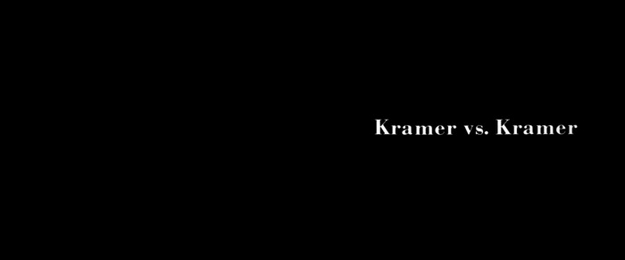 Kramer contre Kramer - générique