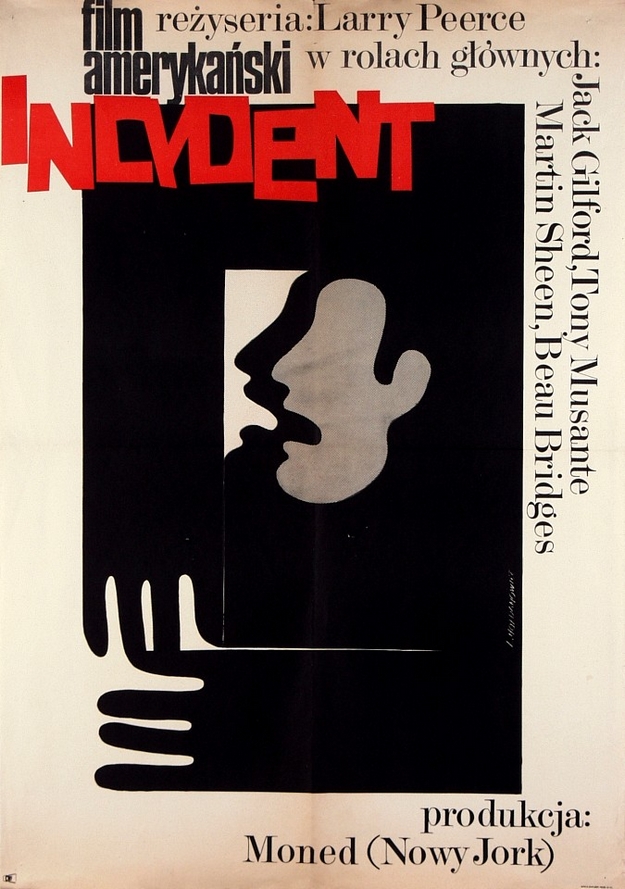 incident - affiche polonaise