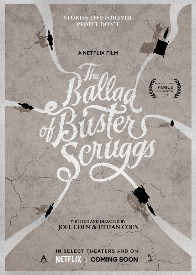 La ballade de Buster Scruggs - affiche