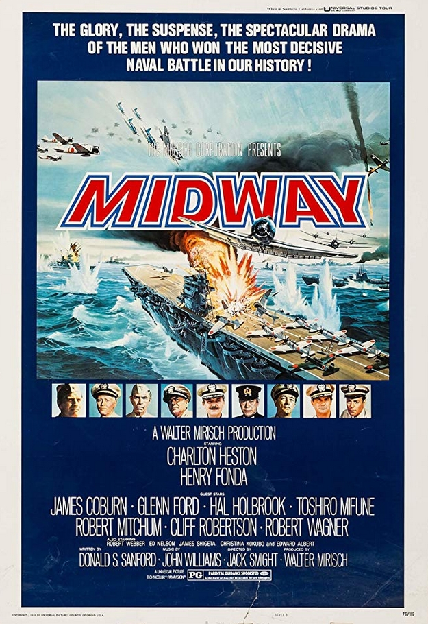 La bataille de Midway - affiche