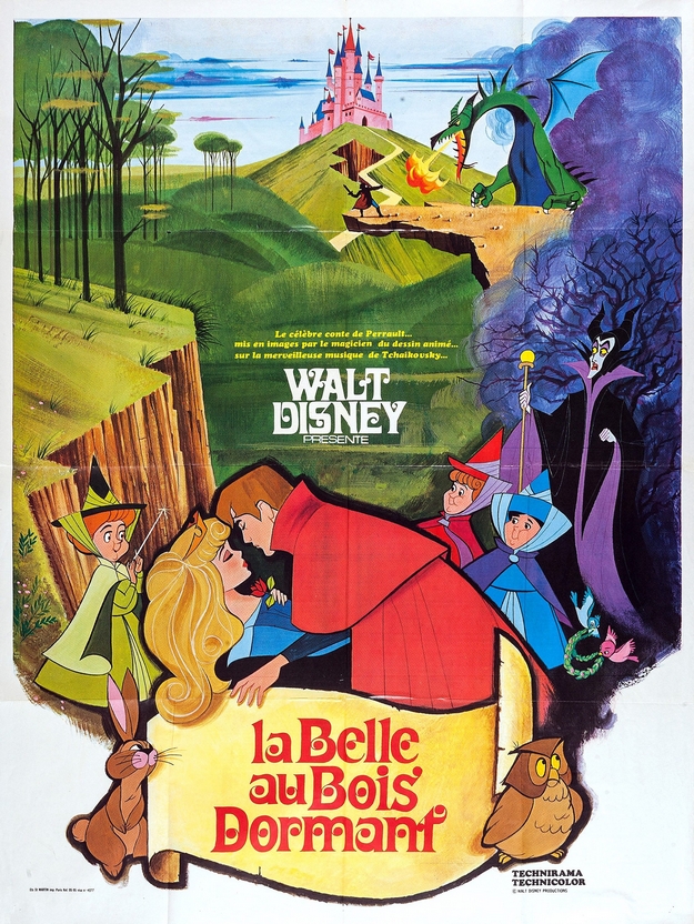 La belle au bois dormant - affiche française
