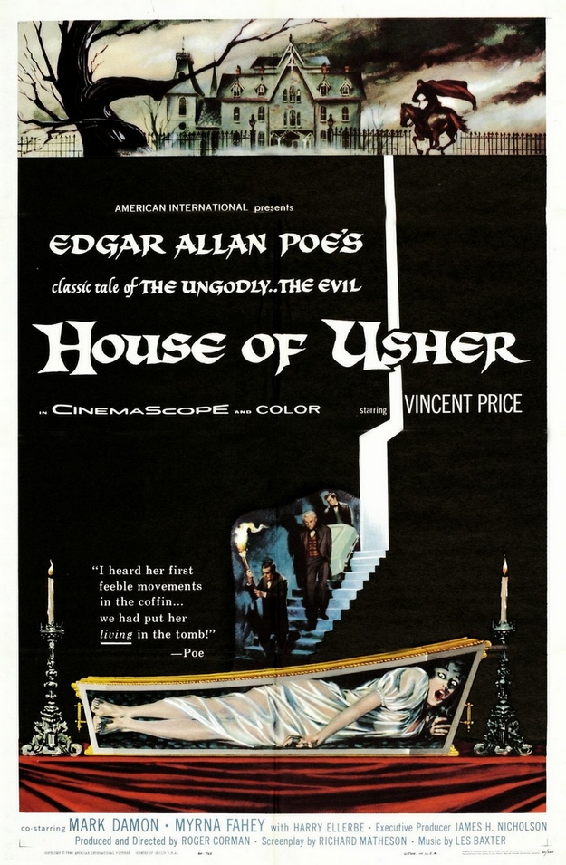 La chute de la maison Usher - affiche