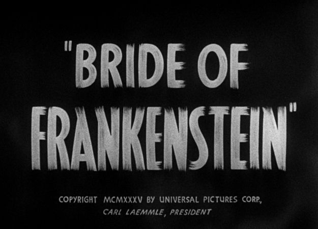 La fiancée de Frankenstein - générique