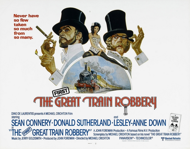 La grande attaque du train d'or - affiche