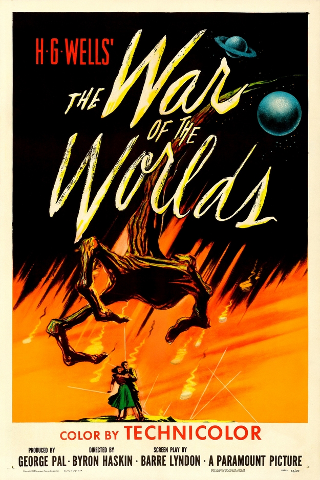 La guerre des mondes 1953 - affiche