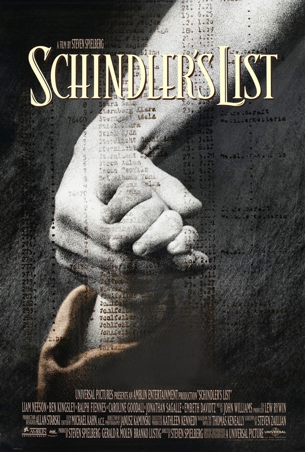 La liste de Schindler - affiche