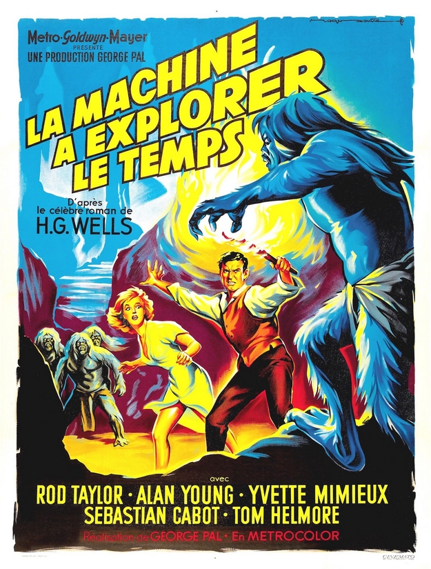 La machine à explorer le temps - affiche française